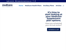 Tablet Screenshot of medicarepathways.com